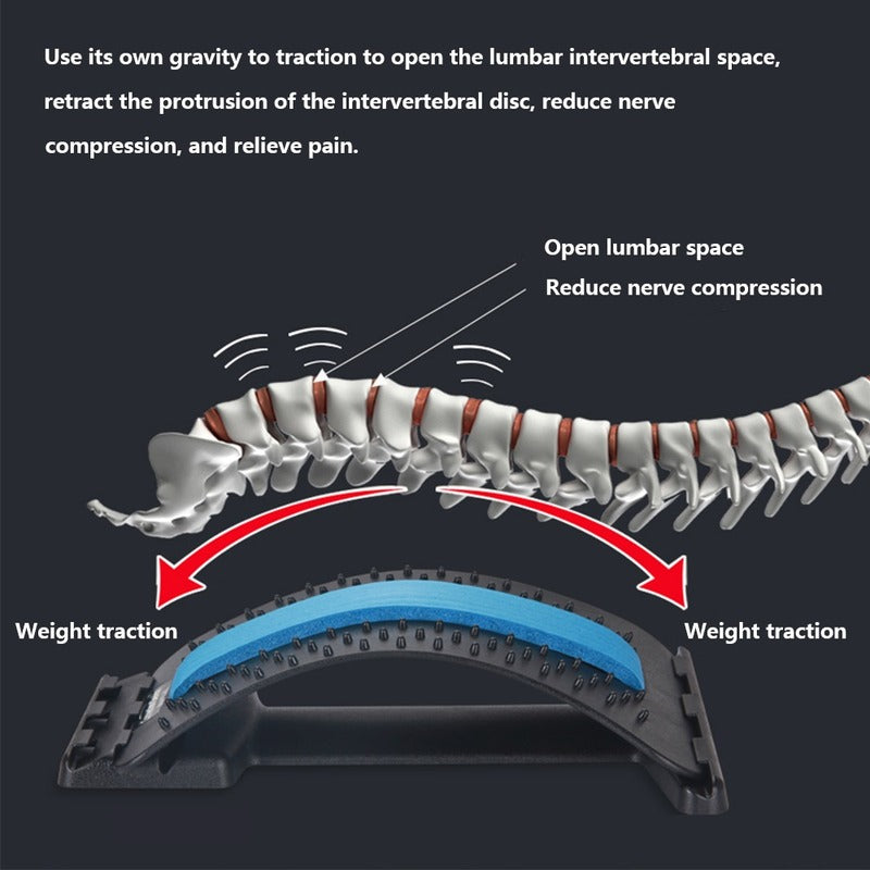 Back Massager Stretcher Equipment Massage